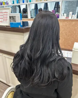 ミディアム 梅田美容室/ ウルフカットのヘアスタイル