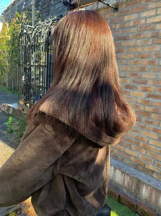 ロング 似合わせカラーの達人 ダブルカラー/森栄範のヘアスタイル