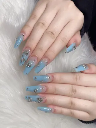 ロング ネイル 《LB》ラブリエ Nail&eyeのマツエク・マツパデザイン