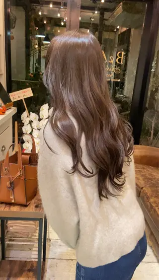 ロング カラー ダメージレス美容師 🌱水島侑理のヘアスタイル