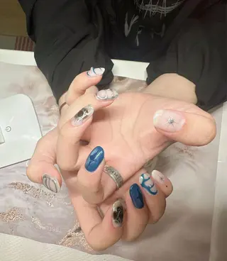 ネイル Eveネイル チップスカルプ専門店のネイルデザイン