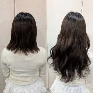 セミロング EDeN Ryo  りょう/福岡エクステのヘアスタイル