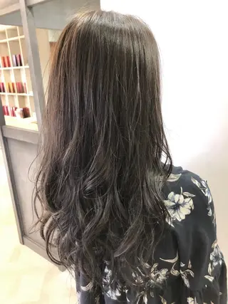 ロング カラー 🤍ムラ修正ブリーチ 🤍原宿/YUUのヘアスタイル
