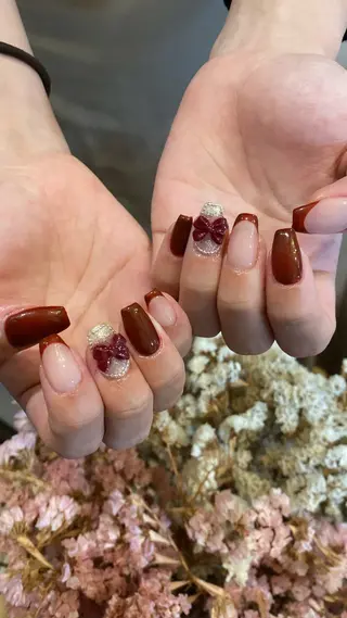 ネイル crystal ⭐︎ colorのネイルデザイン