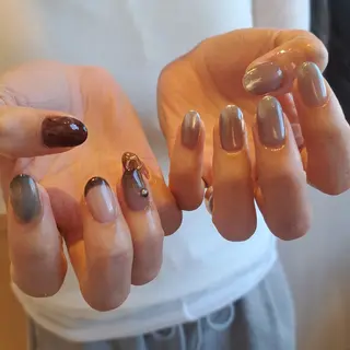 ネイル Nail mood デザイン持ち込みokのネイルデザイン