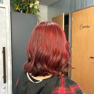 セミロング カラー Saya/透明感/ カラーリストのヘアスタイル