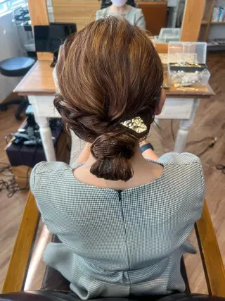 ロング ヘアアレンジ Topstylist YUKIのヘアスタイル