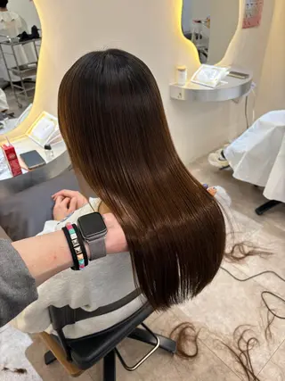 ロング defi リカのヘアスタイル