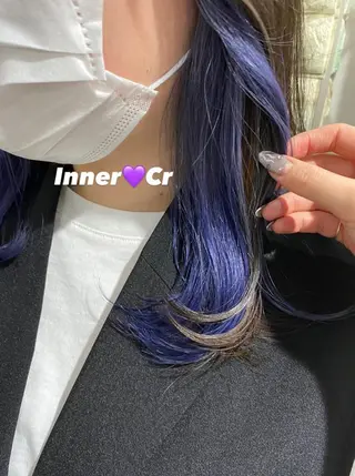 セミロング カラー chinatsu 🧸𖤐⡱のヘアスタイル