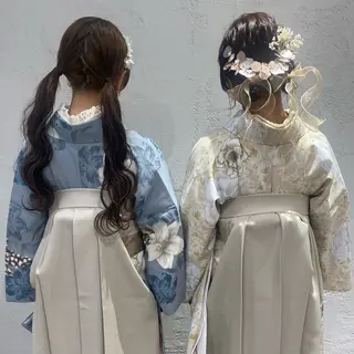 ヘアアレンジ 🎟暖色カラー /アレンジ🎀くるみのヘアスタイル