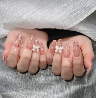 ネイル Lee Nails チップ長さだし専門店のネイルデザイン