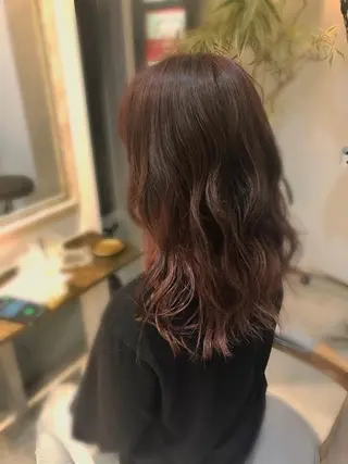 ロング カラー 小柳 公邦のヘアスタイル