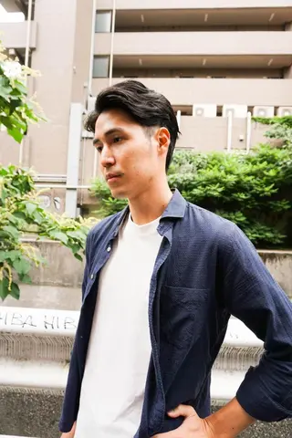 ショート メンズ 高橋 英彦のヘアスタイル