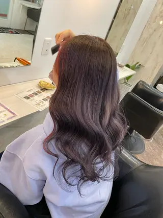 ロング カラー なつき/派手髪カラー /艶髪カラーのヘアスタイル