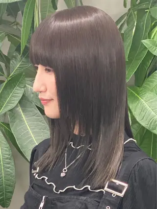 ミディアム カラー 原宿アンリ 山下卓也のヘアスタイル