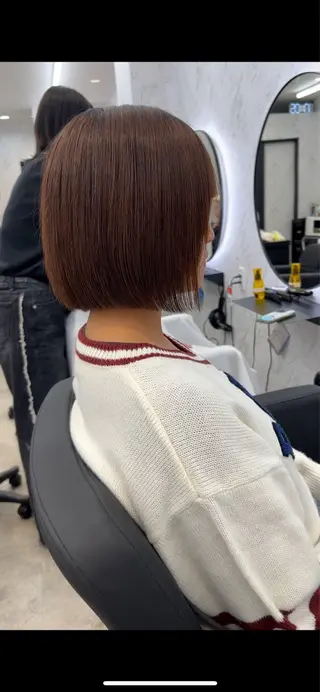 ショート 韓国パーマ 美容師 和田爽良のヘアスタイル
