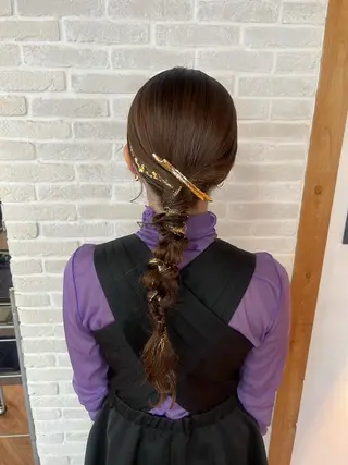 ロング ヘアアレンジ Topstylist YUKIのヘアスタイル