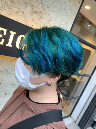 ショート カラー 🌻【ショート特化 美容師】いつき🌻のヘアスタイル