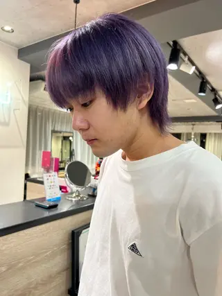 ショート カラー メンズ ☀️ボブスタイル特化 大山あさひ☀️のヘアスタイル