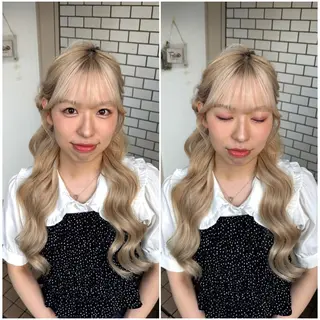 ロング ヘアアレンジ 褒められヘアメイク /ボブ女子🐶みおのその他イメージ