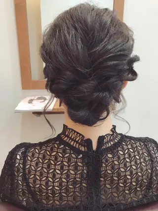 ヘアアレンジ 秋谷 伸江のヘアスタイル