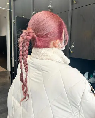 ロング カラー パーマ ヘアアレンジ キッズ stylist 🌸 kana.のヘアスタイル