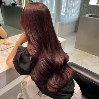 ロング カラー すみす🎀ヘアメ/ 艶カラー/エクステのヘアスタイル