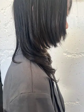 ロング カラー 中居 蒼士のヘアスタイル