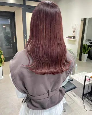 ロング 🌸インナーカラー 🌸藤井春華のヘアスタイル