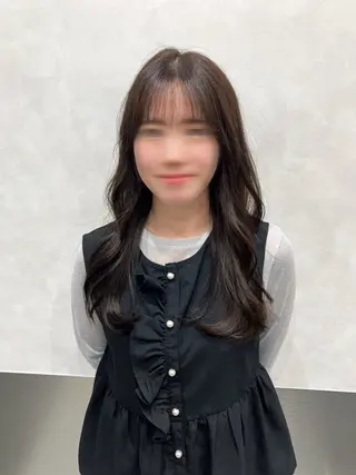 ロング カラー 💖ブリーチなし透明 感💖ASAHIのヘアスタイル