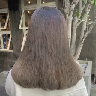 ミディアム カラー satone🩵 /レイヤーカットのヘアスタイル