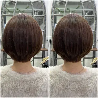 ショート カラー 🌼二本柳 🌼のヘアスタイル