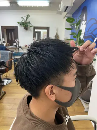 ショート メンズ ユ カの眉毛・アイブロウイメージ