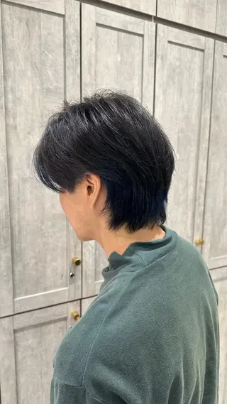 カラー メンズ 鶴見/Bonecca /林 愛翔のヘアスタイル