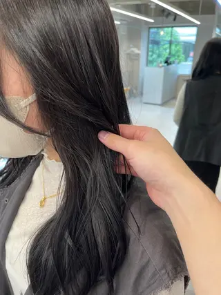 ロング Abe yuyaのヘアスタイル