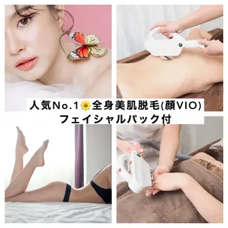 セミロング カラー パーマ ヘアアレンジ メンズ キッズ ネイル マツエク・マツパ アイブロウ Chloe-クロエ- 脱毛/フェイシャルのエステ・リラクイメージ