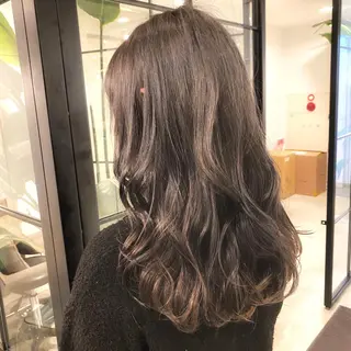 ロング カラー 🌼波巻き/シャドー /酒井香奈🌼のヘアスタイル