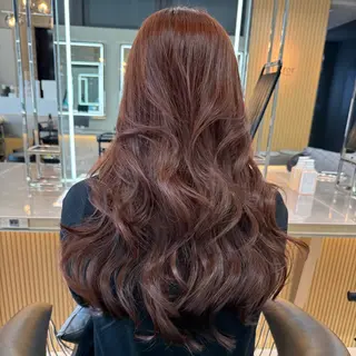 カラー nao 艶カラー🌙* :ﾟのヘアスタイル