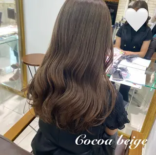 ロング カラー ヘアアレンジ 透明感カラー 古山 結季🌙🖤のヘアスタイル