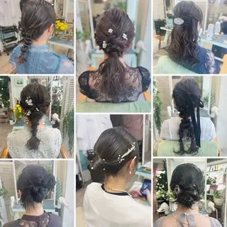 ヘアアレンジ 個室サロン🌼万希 ヘアケア/ヘッドスパのヘアスタイル