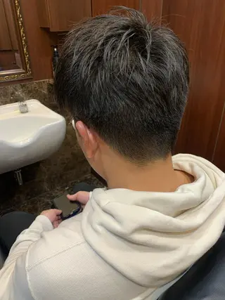 ショート メンズ 羽木 隆徒のヘアスタイル