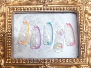 ネイル マジック ミラーのネイルデザイン