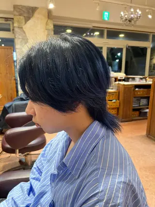 ショート カラー メンズ 伊東 颯のヘアスタイル