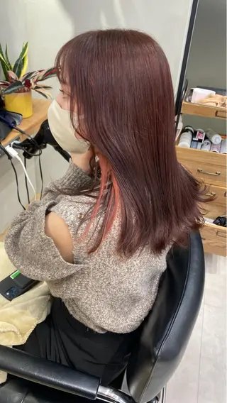 ミディアム カラー noa/ 渋谷のヘアスタイル