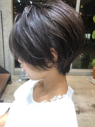 ショート ショート/ボブ /パーマ🌿柏原良亮のヘアスタイル