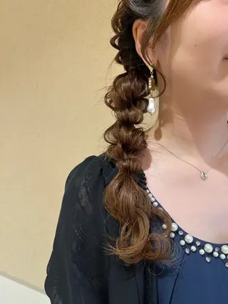 ヘアアレンジ 新宿 Chiakiのヘアスタイル