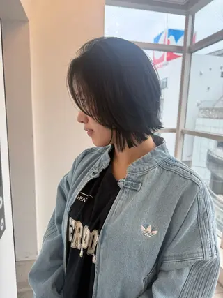 ミディアム きむらさくら/透明感 /レイヤーカットのヘアスタイル