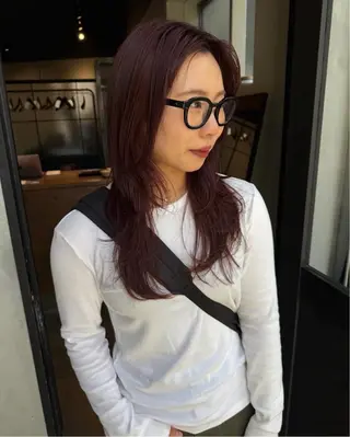 ロング fubuki🪷 似合わせカットカラーのヘアスタイル