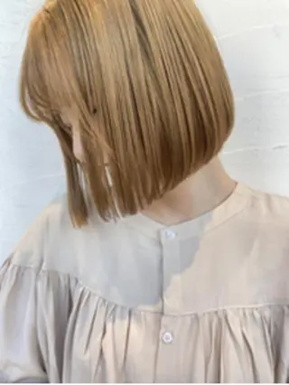 カラー 柔らか透明感カラー ｜ほんのりレイヤー｜のヘアスタイル