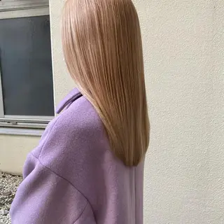 ロング カラー ハイトーン/デザイン hirokiのヘアスタイル